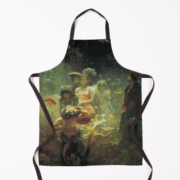 Item preview, Vintage Mermaid artwork ilya yefimovich repin sadko in the underwater kingdom designed and sold by Vintage Designs +.