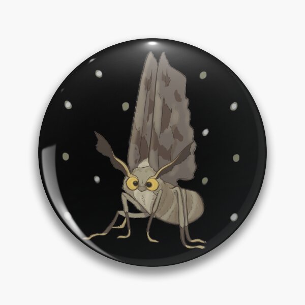Item preview, Cross-eyed Moth designed and sold by Casey Wilkinson.