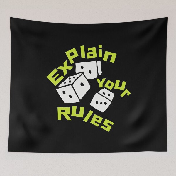Item preview, Explain Your Rules Birthday designed and sold by Fioranoclthing.