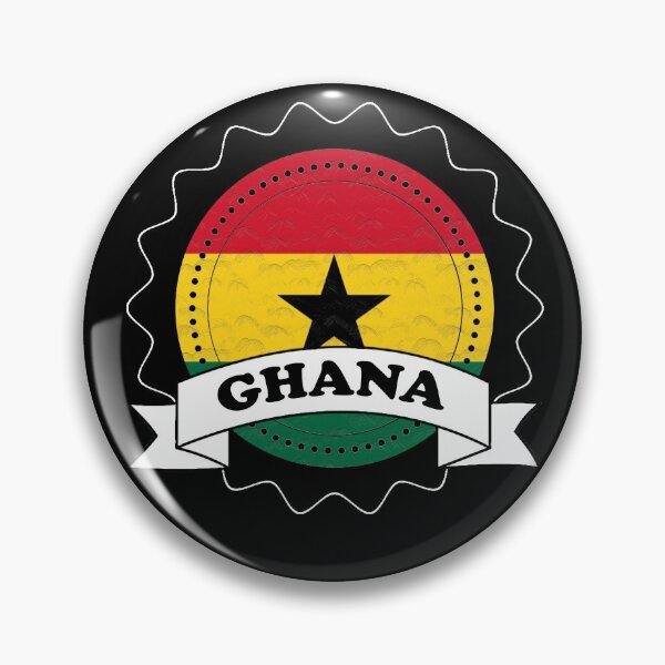 Item preview, Ghana Emblem-Badge-Flag designed and sold by Gina-Driada.