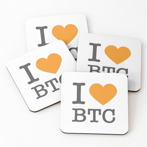 Item preview, I Love Bitcoin designed and sold by DeerDevil.