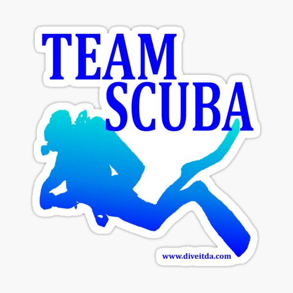 Team Scuba - ITDA Scuba Sticker