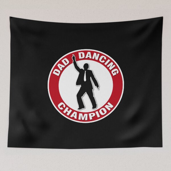 Item preview, Dad Dancing Champion designed and sold by SpoofTShirts.