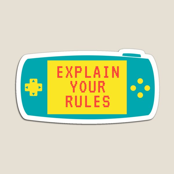 Item preview, Explain Your Rules Birthday designed and sold by Fioranoclthing.