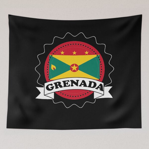Item preview, Grenada Emblem-Badge-Flag designed and sold by Gina-Driada.
