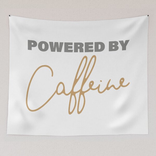 Item preview, Powered by Caffeine designed and sold by AndyTats.