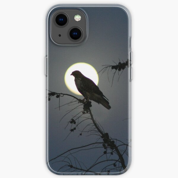 Bird and Moon iPhone Soft Case