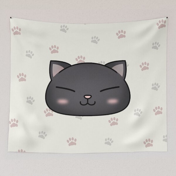 Item preview, Cute Black Cat Face designed and sold by Takeda-art.