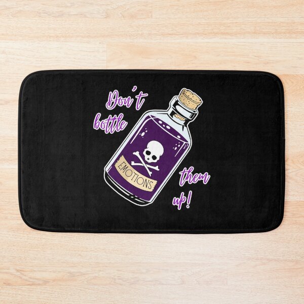 Item preview, Don’t bottle them up - emotions - tattoo inspired poison bottle designed and sold by Gerhanj.
