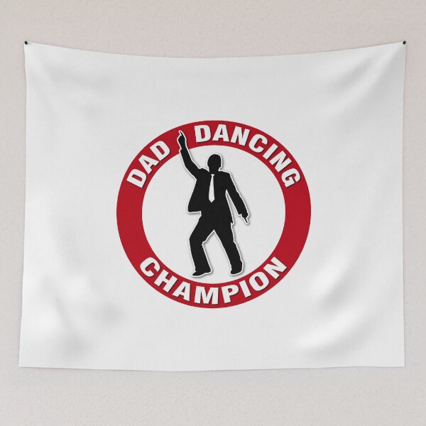 Item preview, Dad Dancing Champion designed and sold by SpoofTShirts.