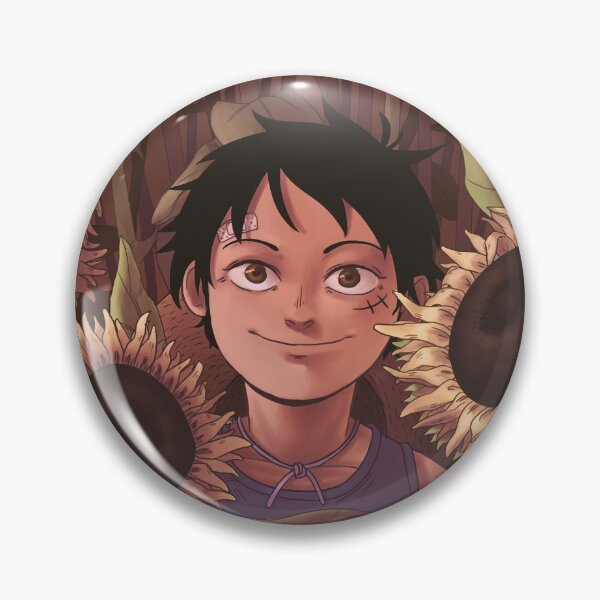 Item preview, One Piece Luffy Sunflowers designed and sold by TKiddo.