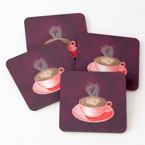 Item preview, Valentine Love Cappuccino Art Heart designed and sold by HRSCreates.