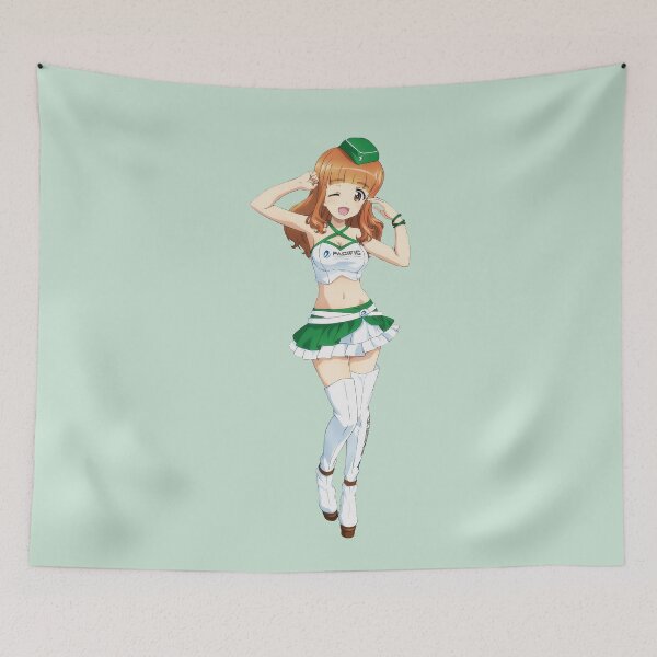 Item preview, Girls und Panzer Saori Takebe Full Body #2 designed and sold by thePeachPit.