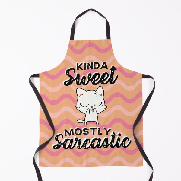 Item preview, Kinda Sweet Mostly Sarcastic - Japanese Kawaii Aesthetic, Cat designed and sold by ladylaughprints.