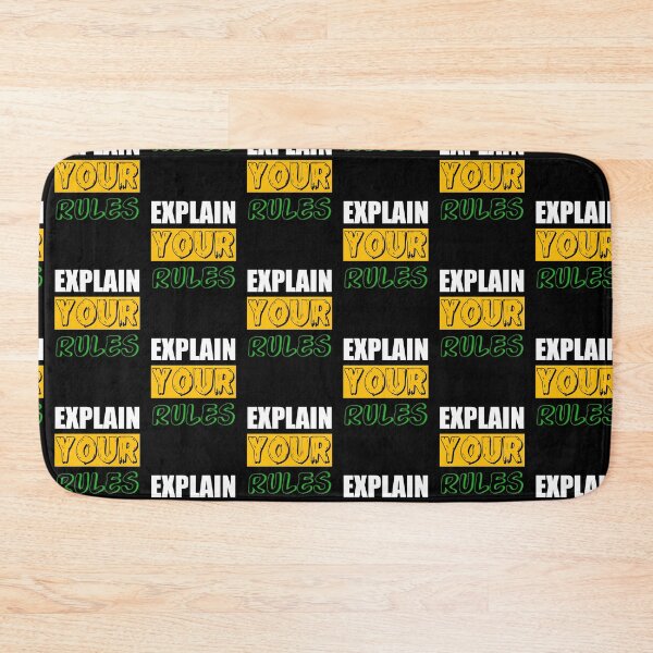 Item preview, Explain Your Rules designed and sold by sasijaya.