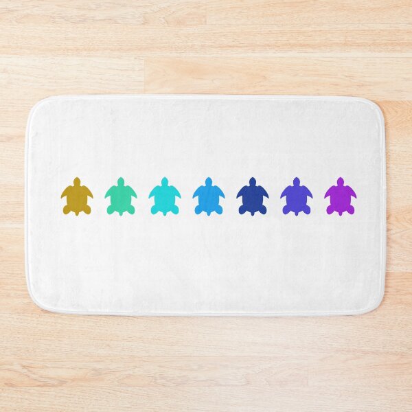 Item preview, Sea Turtles in Mood Ring Colors designed and sold by fontspree.