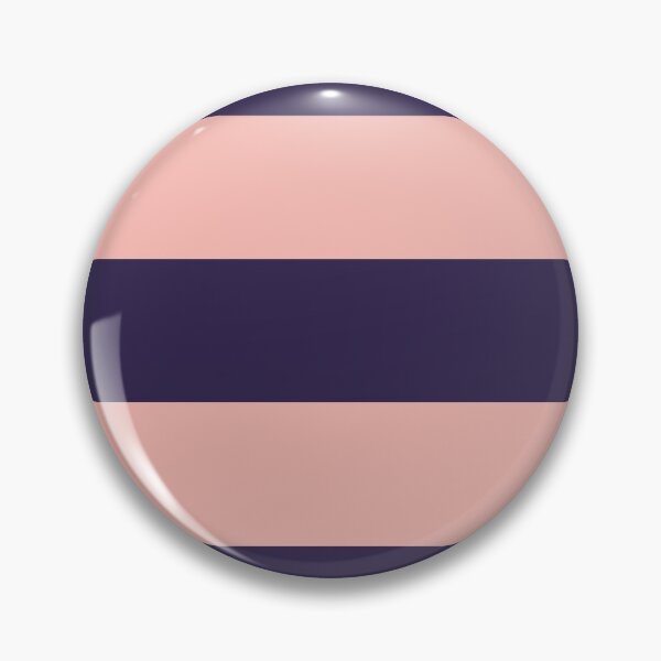 Item preview, Large NAVY BLUE and BABY PINK Horizontal STRIPES designed and sold by RachelMacht.