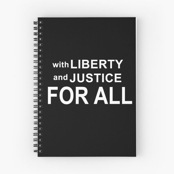 Item preview,  WITH LIBERTY AND JUSTICE FOR ALL Pledge of Allegiance designed and sold by LoveAndDefiance.