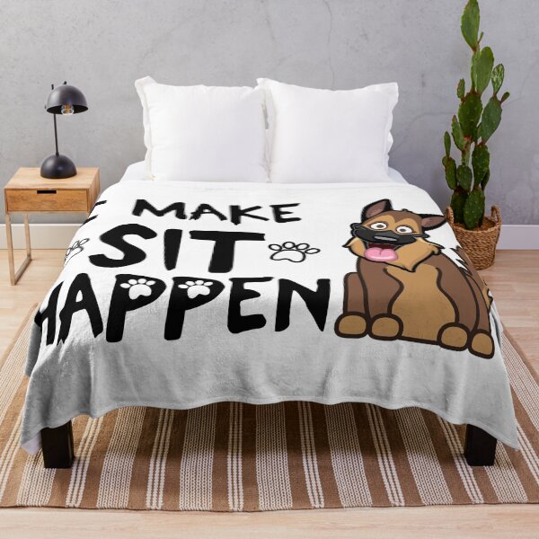 Item preview, I Make Sit Happen German Shepherd - Dog Love Black designed and sold by 4U2NV-LDN.