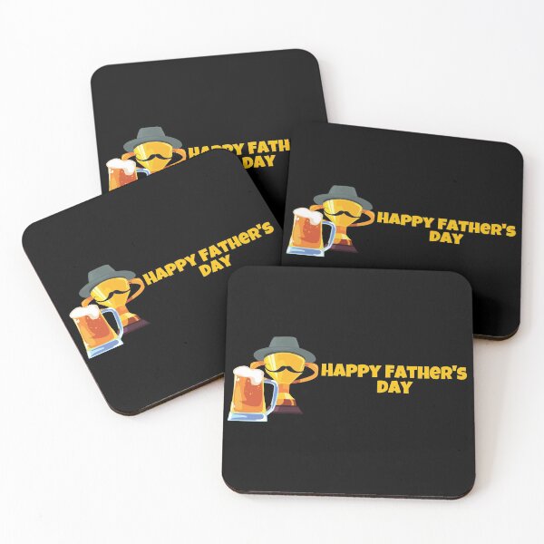 Item preview, Happy Father`s Day - Funny Design - Beer, Trophy, Moustache, Hat designed and sold by PandaSoul.