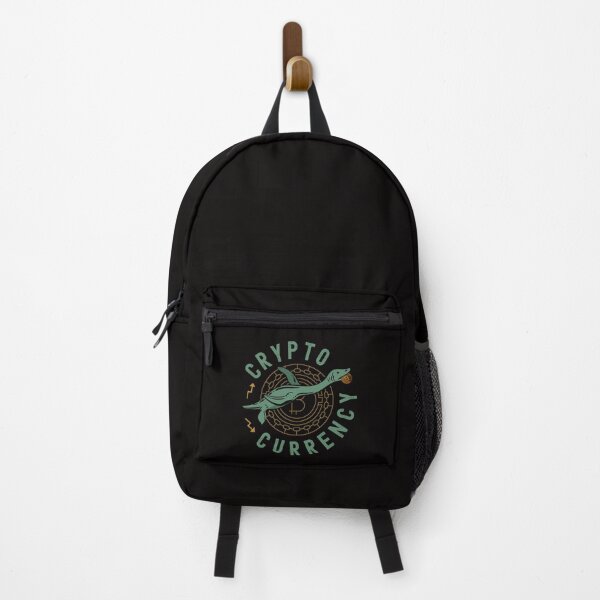 Item preview, Bitcoin Cryptocurrency Loch Ness Monster  designed and sold by The Masked Designer.