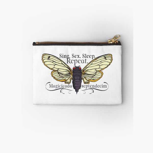 Item preview, Sing Sex Sleep Repeat - Cicada Life Cycle - Specimen designed and sold by The White Bat.