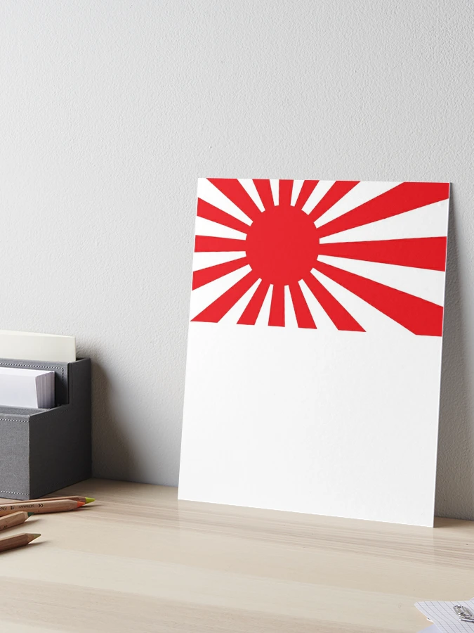 JDM Japan Rising Sun Flag | Art Board Print