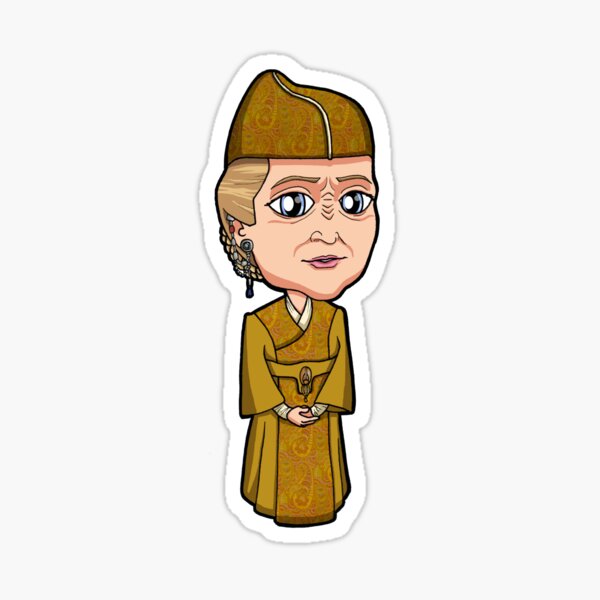 Star Trek DS9 - Kai Winn Bajoran Chibi Sticker Sticker