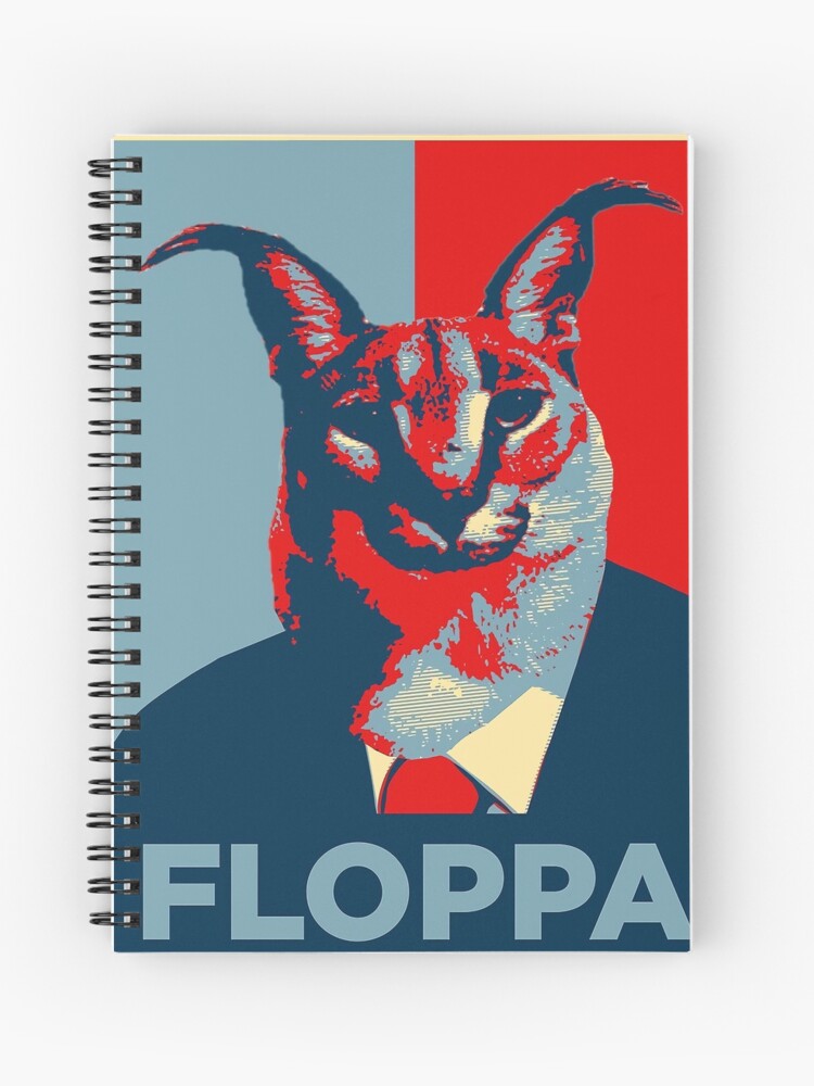 Cuaderno de espiral for Sale con la obra «gran meme floppa» de BE