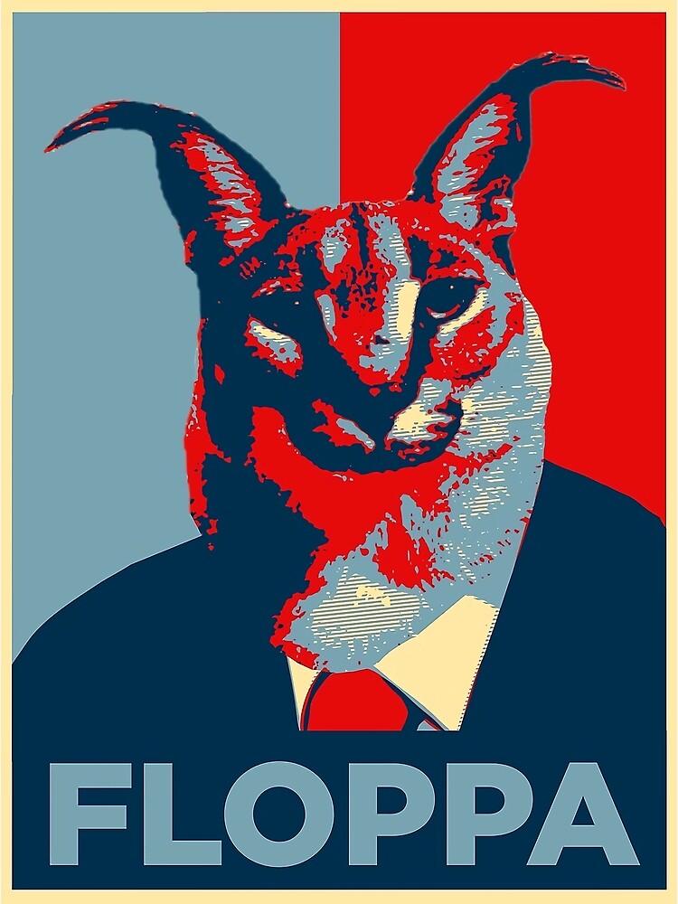 "Big floppa" Poster by memilikimu | Redbubble