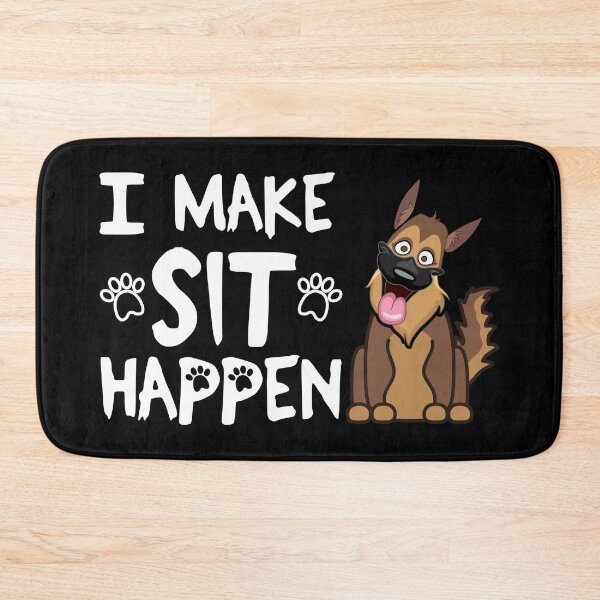 Item preview, I Make Sit Happen German Shepherd - Dog Love White designed and sold by 4U2NV-LDN.