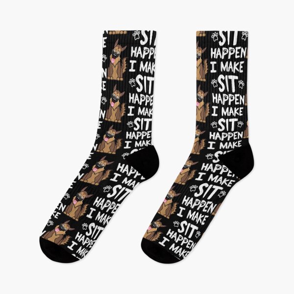 Item preview, I Make Sit Happen German Shepherd - Dog Love White designed and sold by 4U2NV-LDN.