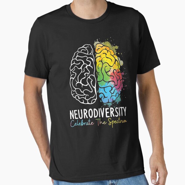 Item preview, Celebrate Neurodiversity, Neurodiversity celebrate the spectrum Rainbow Women Men Girl designed and sold by ecomdesign.