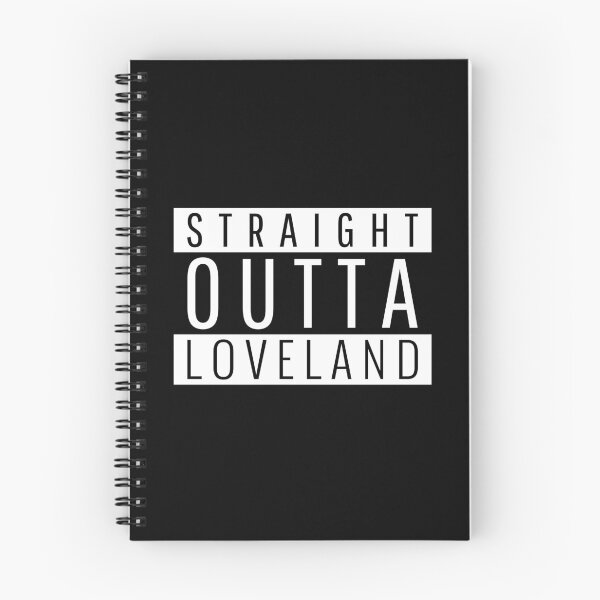Item preview, Straight Outta Loveland Colorado  designed and sold by Teelogic.
