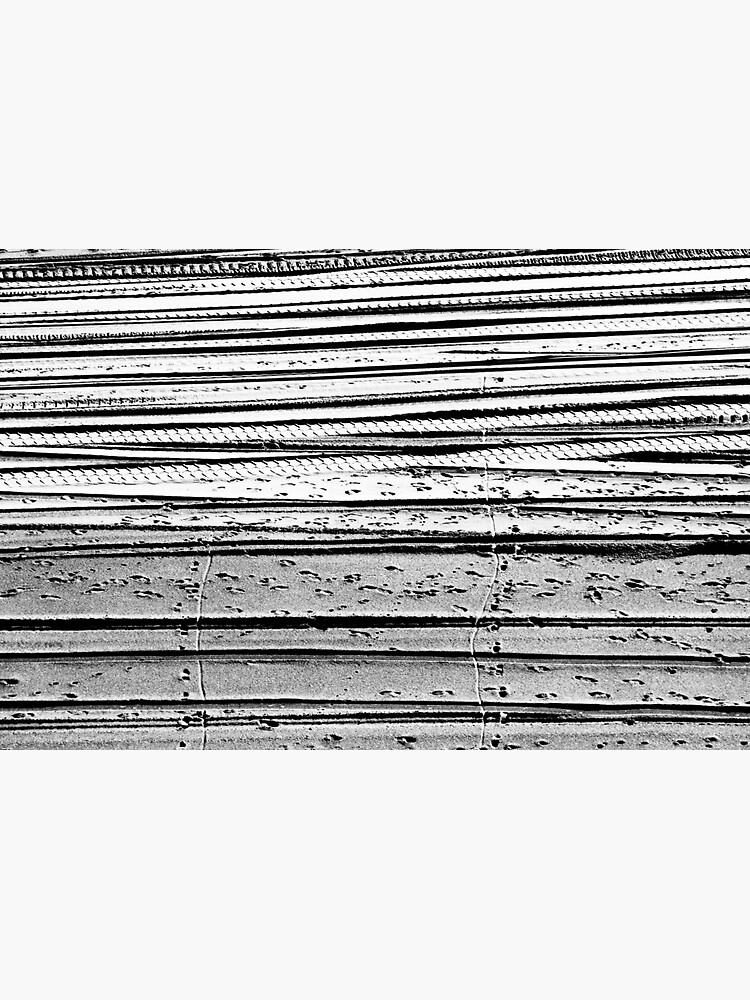 Beach marks. Human and Machine by hoxtonboy