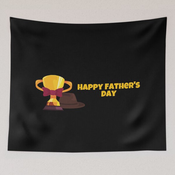 Item preview, Father`s Day - Funny Design - Trophy, Hat, Bow tie, designed and sold by PandaSoul.
