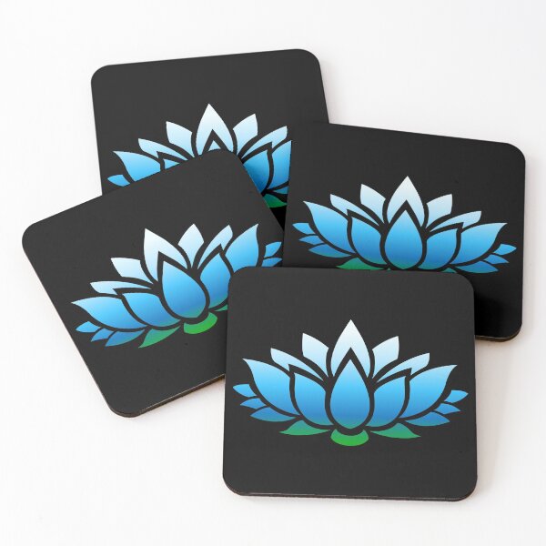 Item preview, Spring Lotus Flower In Light Blue Hue designed and sold by RosieSunflower.