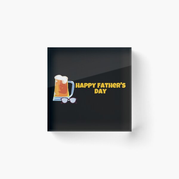 Item preview, Happy Father`s Day - Funny Design - Beer, Glasses designed and sold by PandaSoul.