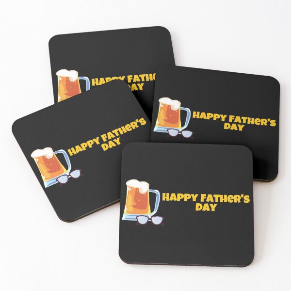 Item preview, Happy Father`s Day - Funny Design - Beer, Glasses designed and sold by PandaSoul.