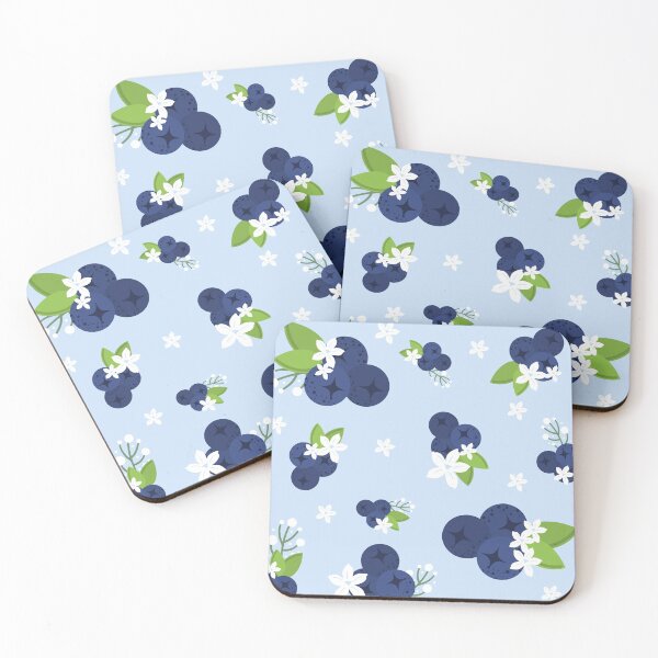 Item preview, Blueberry Flora designed and sold by MarineTreasury.