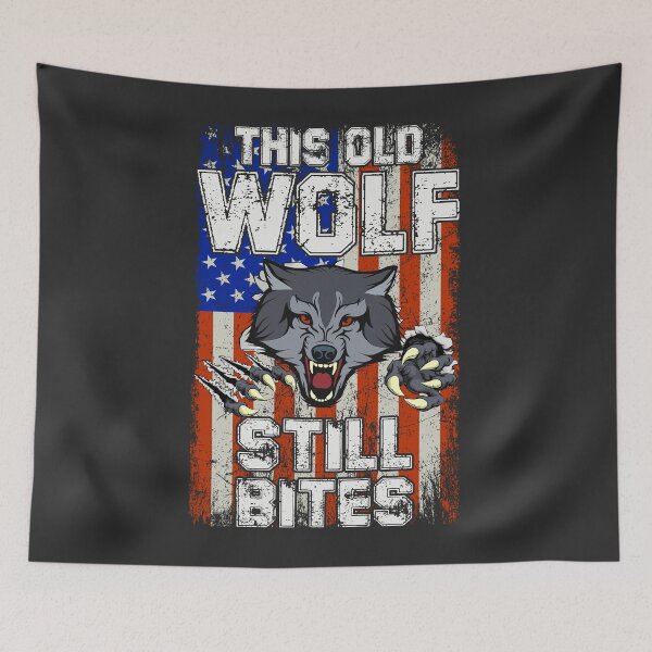Item preview, This old wolf still bites designed and sold by Risala.