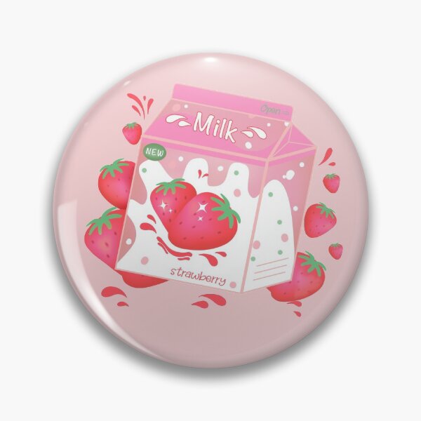 Artikelvorschau, Retro 90er Jahre japanische Kawaii Erdbeermilch Shake Karton entworfen und verkauft von gogo-jr.