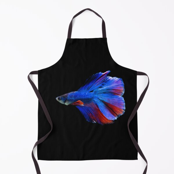 Item preview, Siamese fighting fish red blue- betta splendens designed and sold by kawrdesigns.