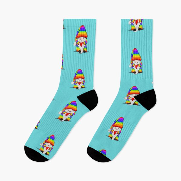 Item preview, Rainbow gnome designed and sold by Pickle-Lily.
