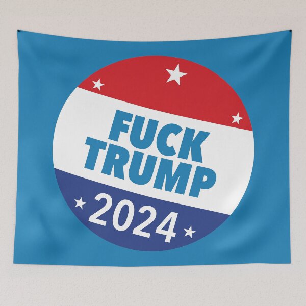 Item preview, Fuck Trump 2024 designed and sold by redridgedesigns.