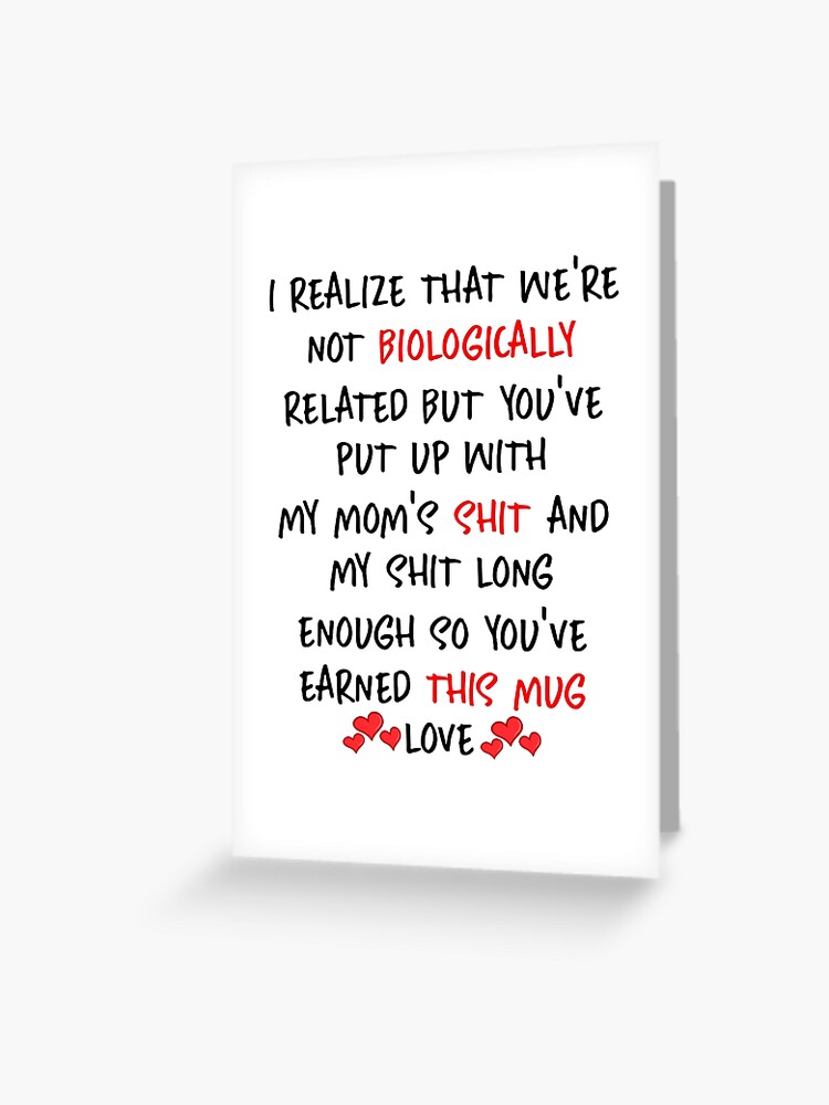 You May Not Be My Biological Father, Have The Same Blood, But You Are My  Dad: Notebook, A lovely gift for a great Dad, Step dad, Great alternative  to a card. 