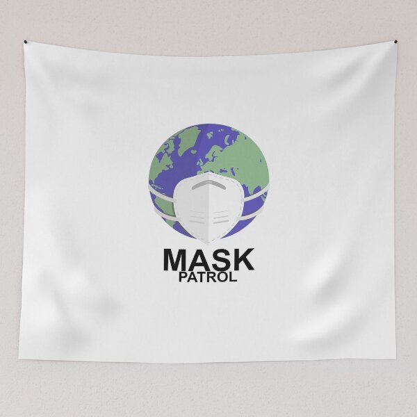 Item preview, Mask Patrol designed and sold by Vonholze.