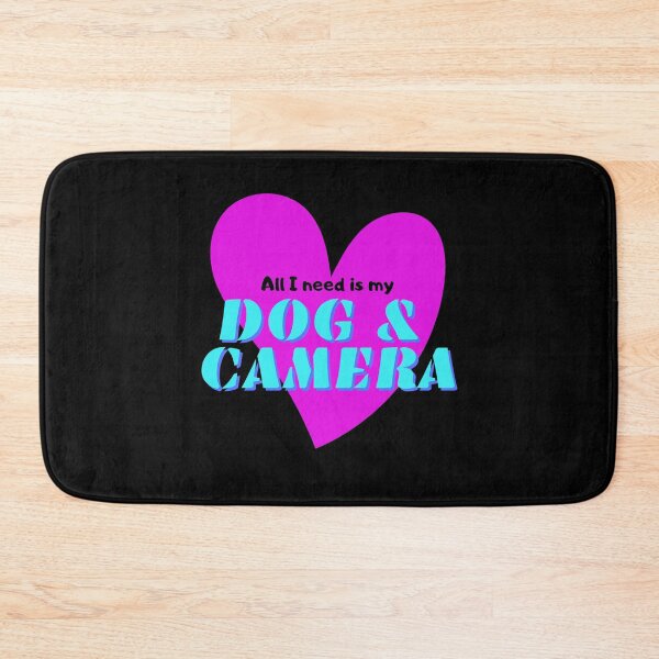 Item preview, All I need is my dog and camera designed and sold by Fitandstylish.