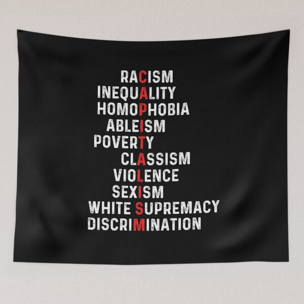 Item preview, Anti Capitalism - Cross words Stand up for Minorities Queer Pride Pro Socialism designed and sold by Artwork-Station.