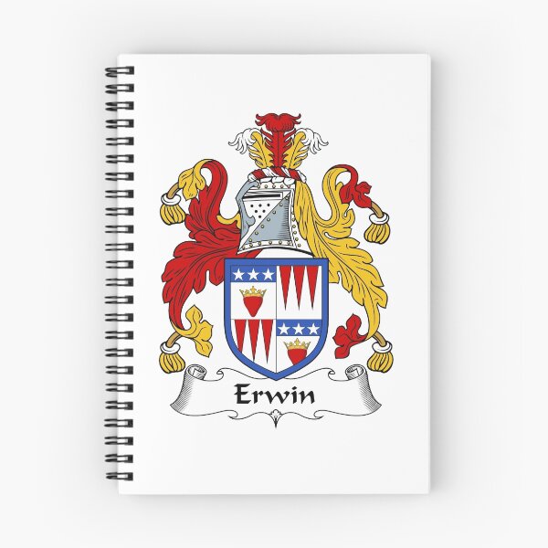 Item preview, Erwin Coat of Arms / Erwin Family Crest designed and sold by ScotlandForever.